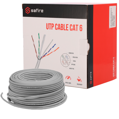 Safire UTP Cat6 SF-UTP6-100-23AWG-G 