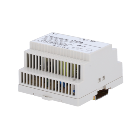 12V 5A 60W DIN-rail 