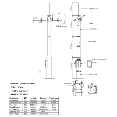 POLE-350-D